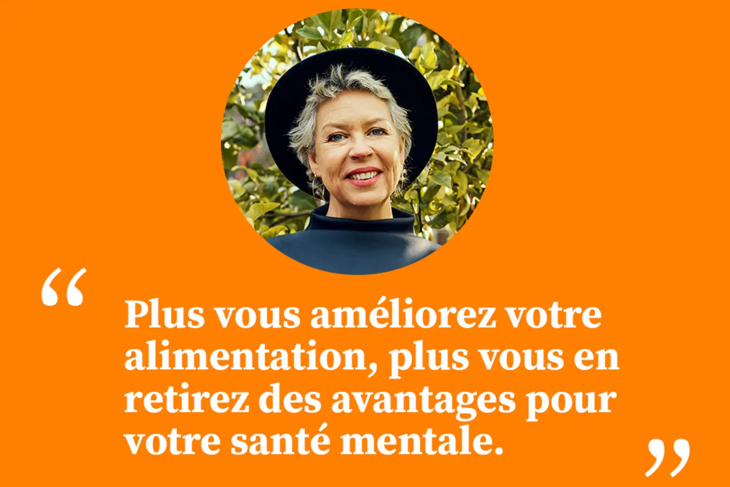 Felice Jacka, Professeur de psychiatrie nutritionnelle (Université Deakin, Australie) Felice Jacka, Professeur de psychiatrie nutritionnelle (Université Deakin, Australie)