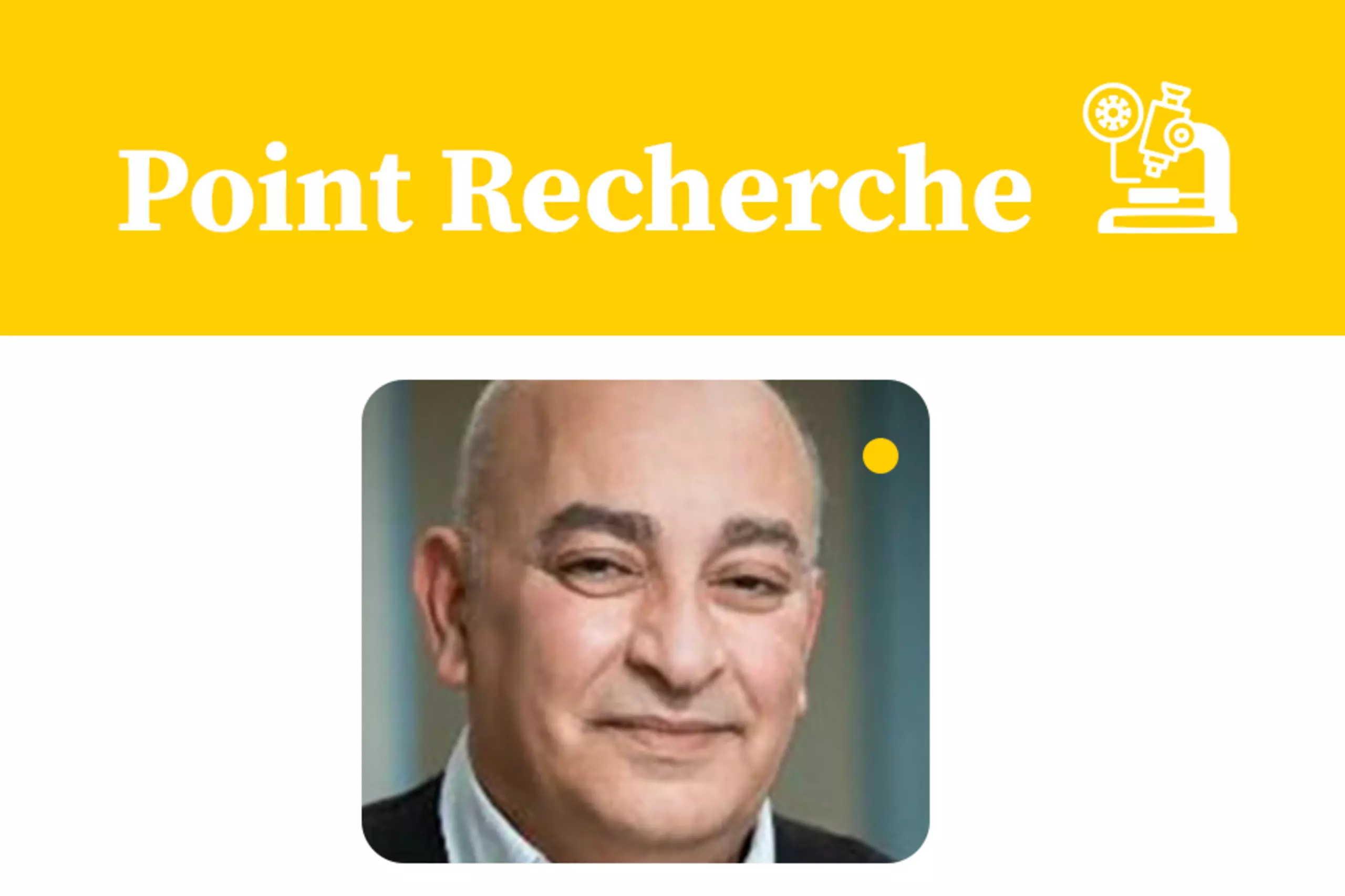 Point recherche du 29 mai - Ryad Tamouza