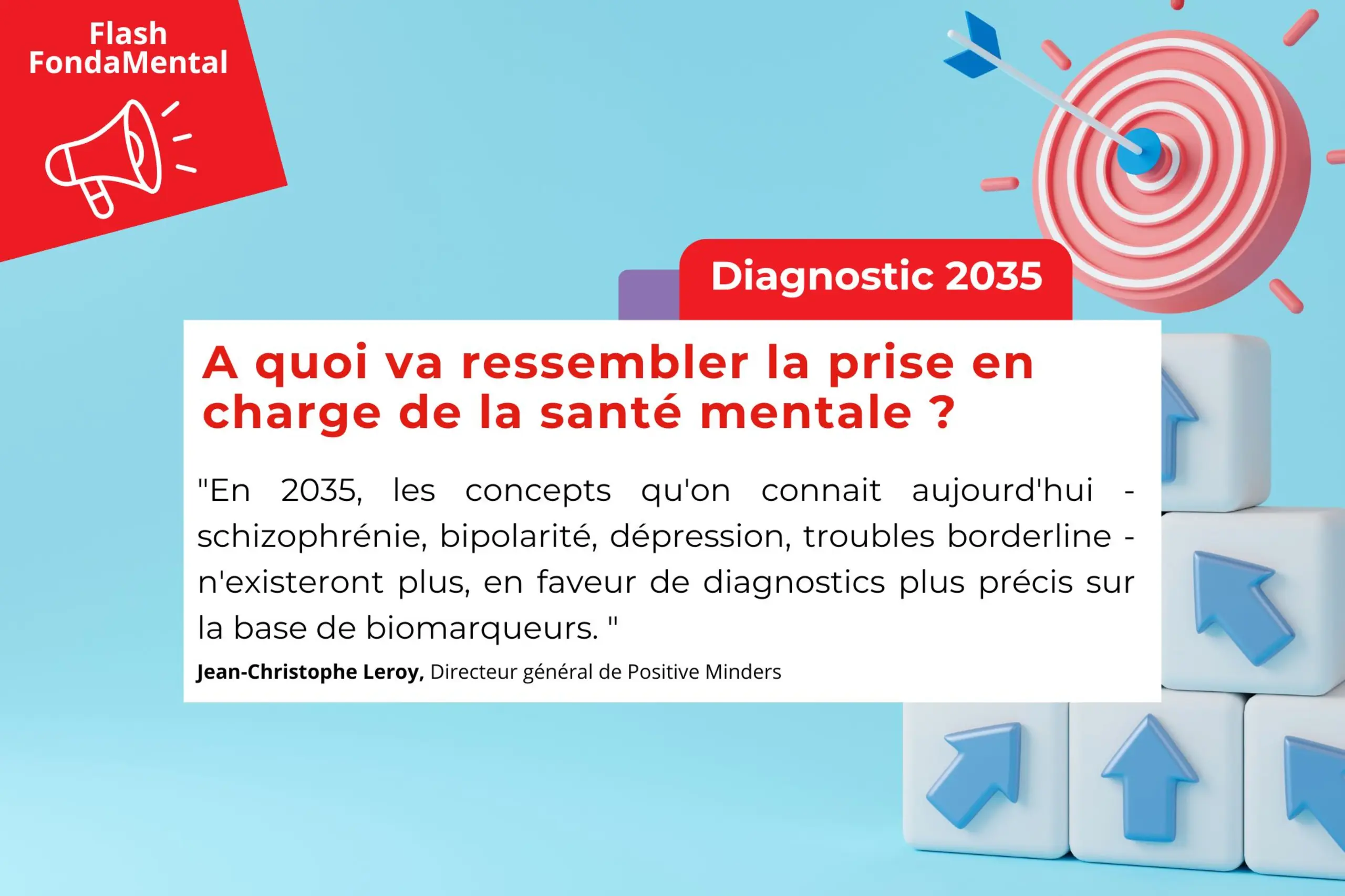 Diagnostic 2035 | A quoi va ressembler la prise en charge de la santé mentale ?