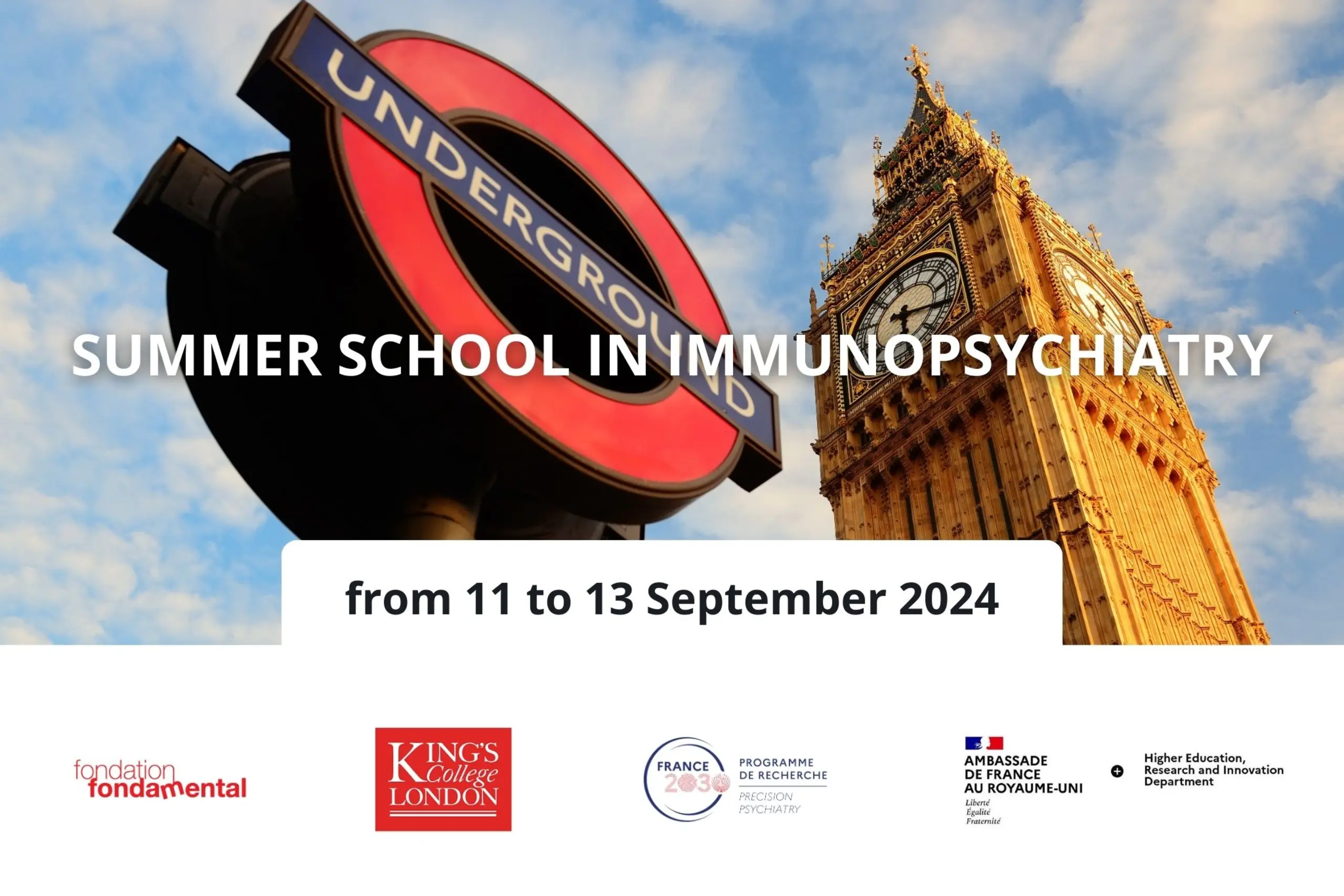 Summer School FondaMental 2024 : King's College