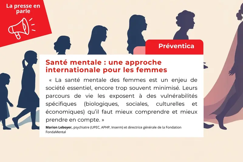 Préventica | Santé mentale : une approche internationale pour les femmes Vignette La presse en parle : Préventica | Santé mentale : une approche internationale pour les femmes