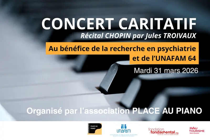 Concert caritatif pour la recherche en psychiatrie