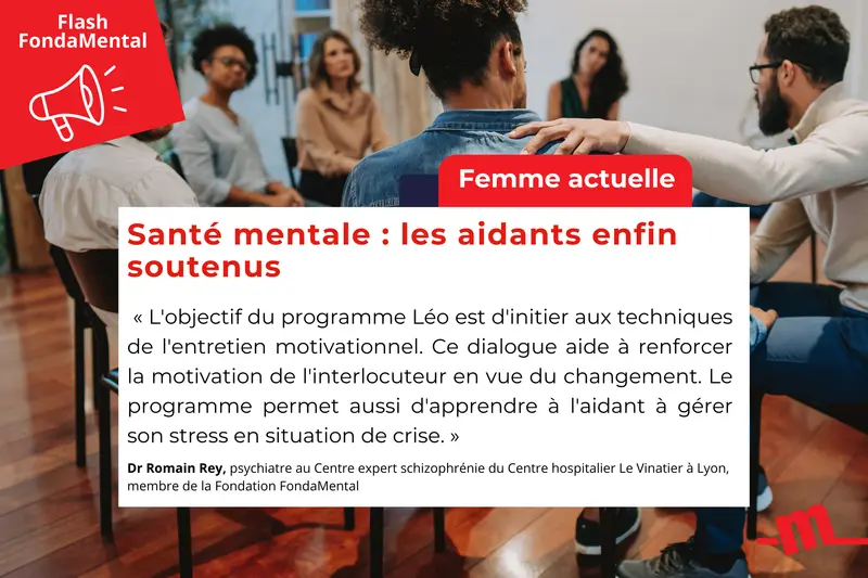 Femme actuelle : Santé mentale : les aidants enfin soutenus