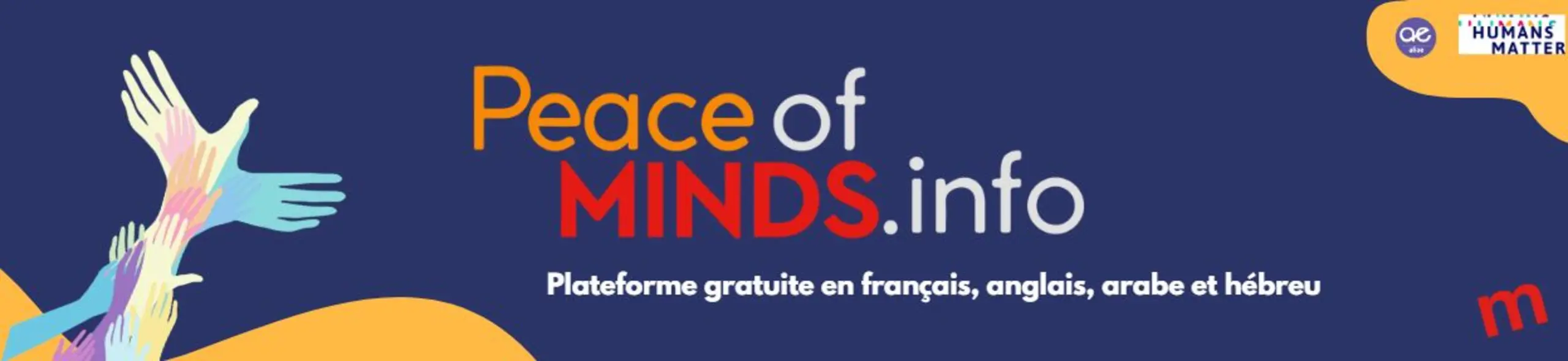 Peace of MINDS.info: une plateforme d’aide psychologique pour les personnes touchées par le conflit entre Israël et le Hamas